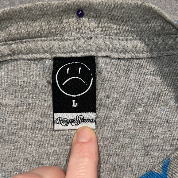 DTA Rogue Status vintage graphic tee large - Picture 2 of 3